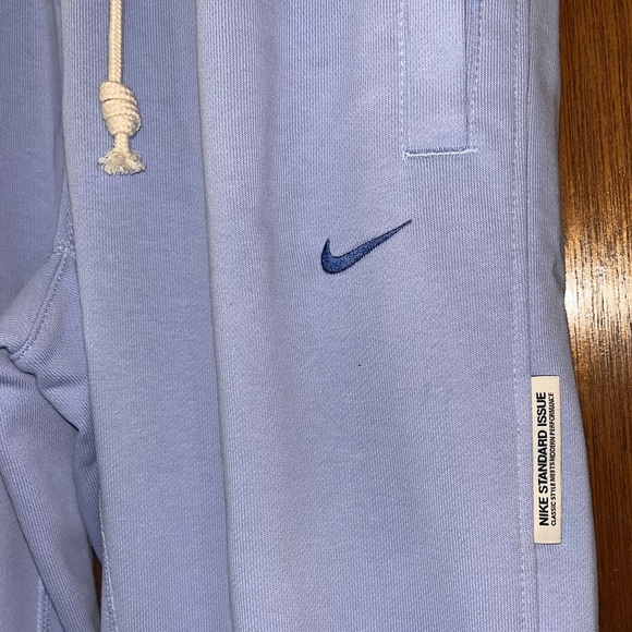 Nike Joggers Sweat Pants Dri-Fit Mens Size Small Standard Fit Light Blue - Picture 4 of 8